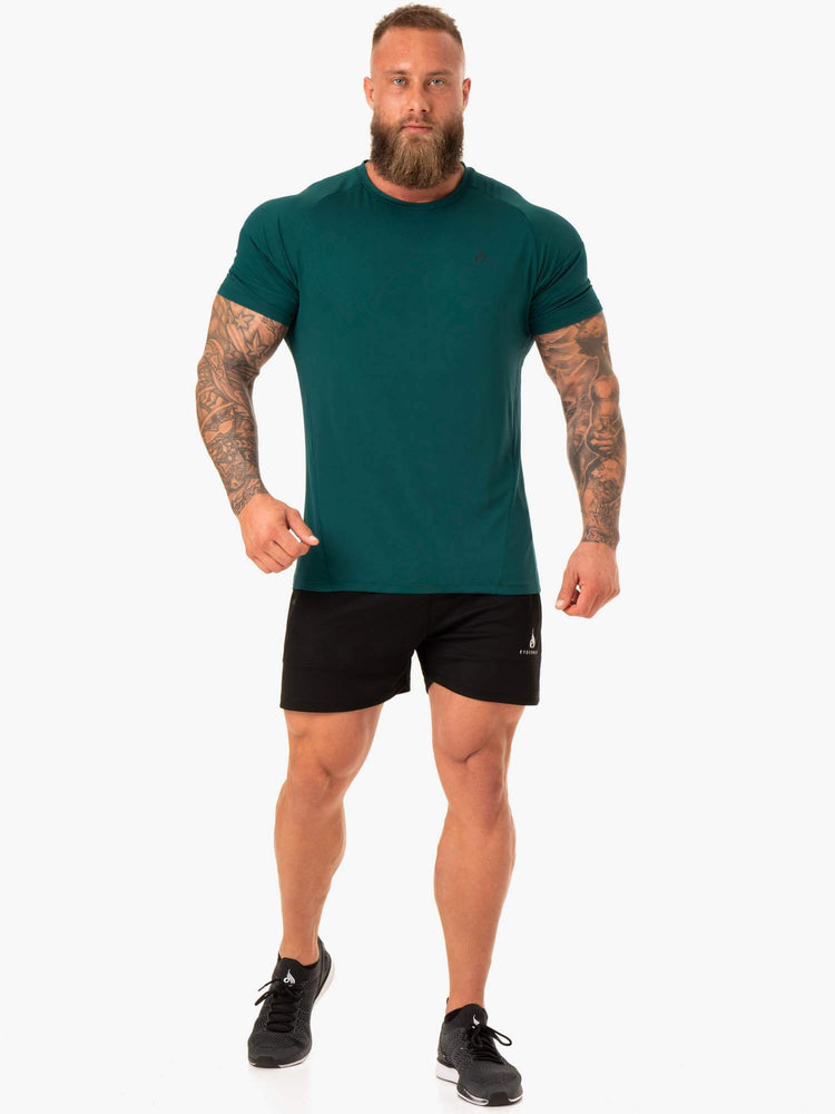 Bermudas Ryderwear Action Mesh Hombre Negros | REDAK8902