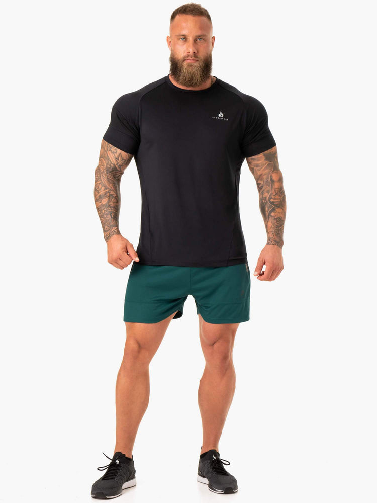 Bermudas Ryderwear Action Mesh Hombre Turquesa | DUCTP4296