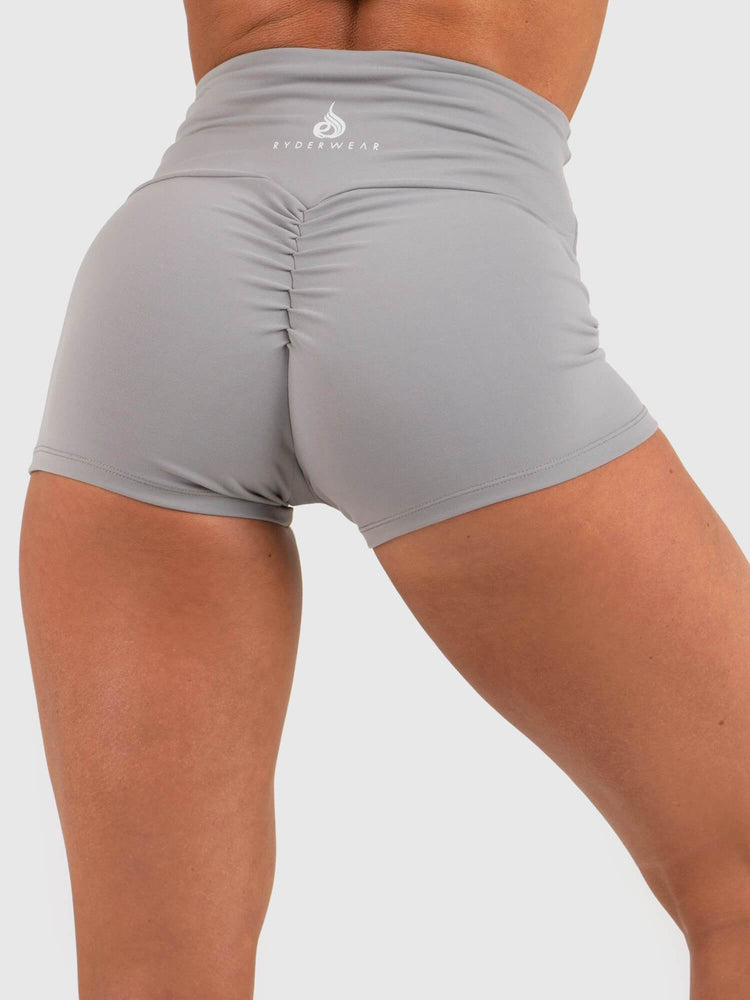 Bermudas Ryderwear Animal Scrunch Bum Mujer Grises | DSCQL9127