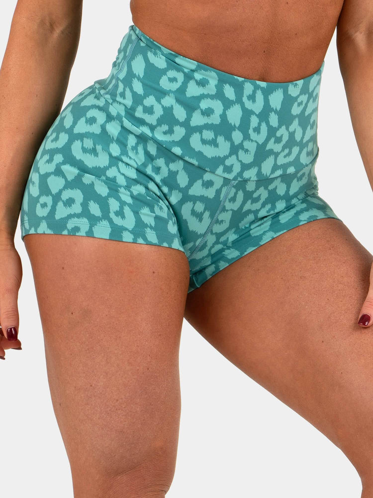 Bermudas Ryderwear Animal Scrunch Bum Mujer Turquesa | GJHNL3162
