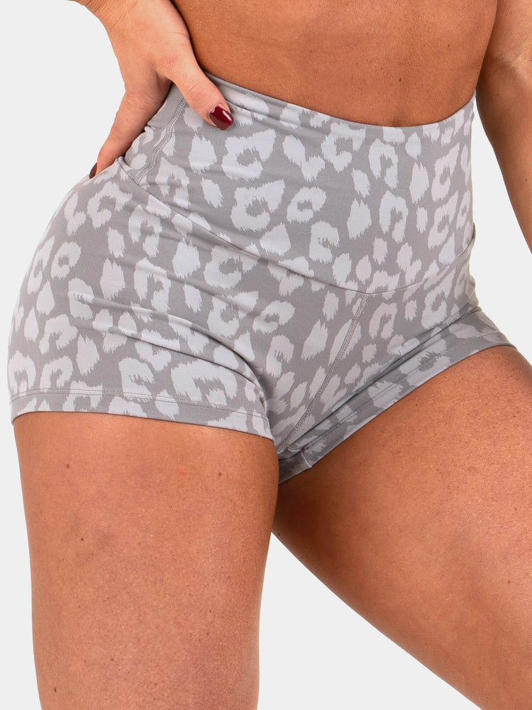 Bermudas Ryderwear Animal Scrunch Bum Mujer Grises | MAPRG8521