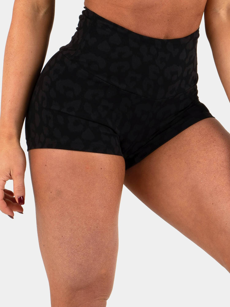 Bermudas Ryderwear Animal Scrunch Bum Mujer Negros | VOFPW0215