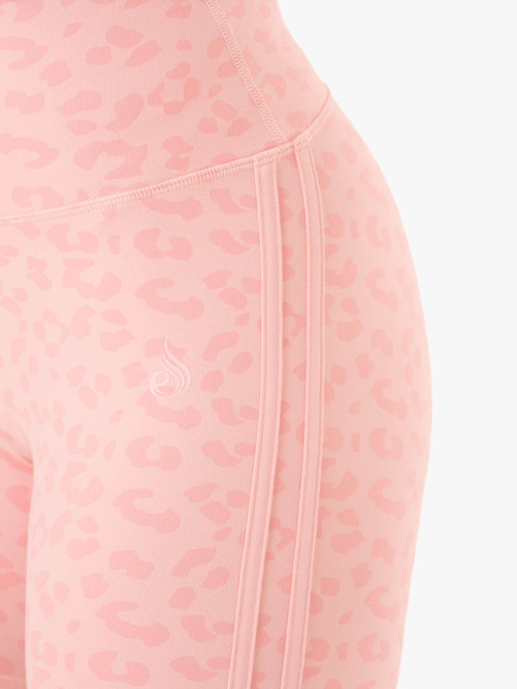 Bermudas Ryderwear Evolution High Waisted Scrunch Mujer Rosas | CQMNA6174