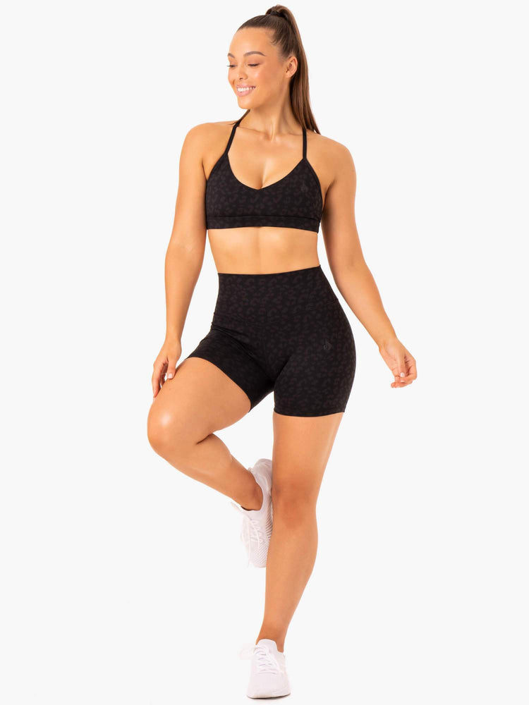 Bermudas Ryderwear Híbrido Mid Length Mujer Negros | MPDWN7634