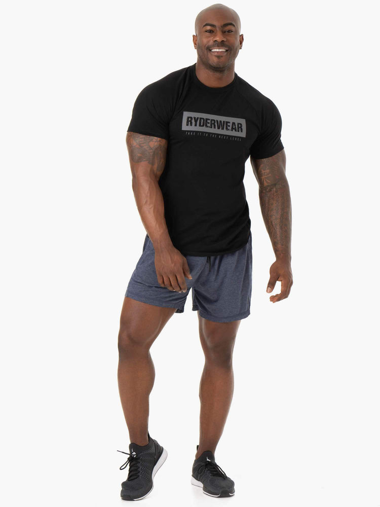 Bermudas Ryderwear Iron Arnie Hombre Azul Marino | SXDAE0864