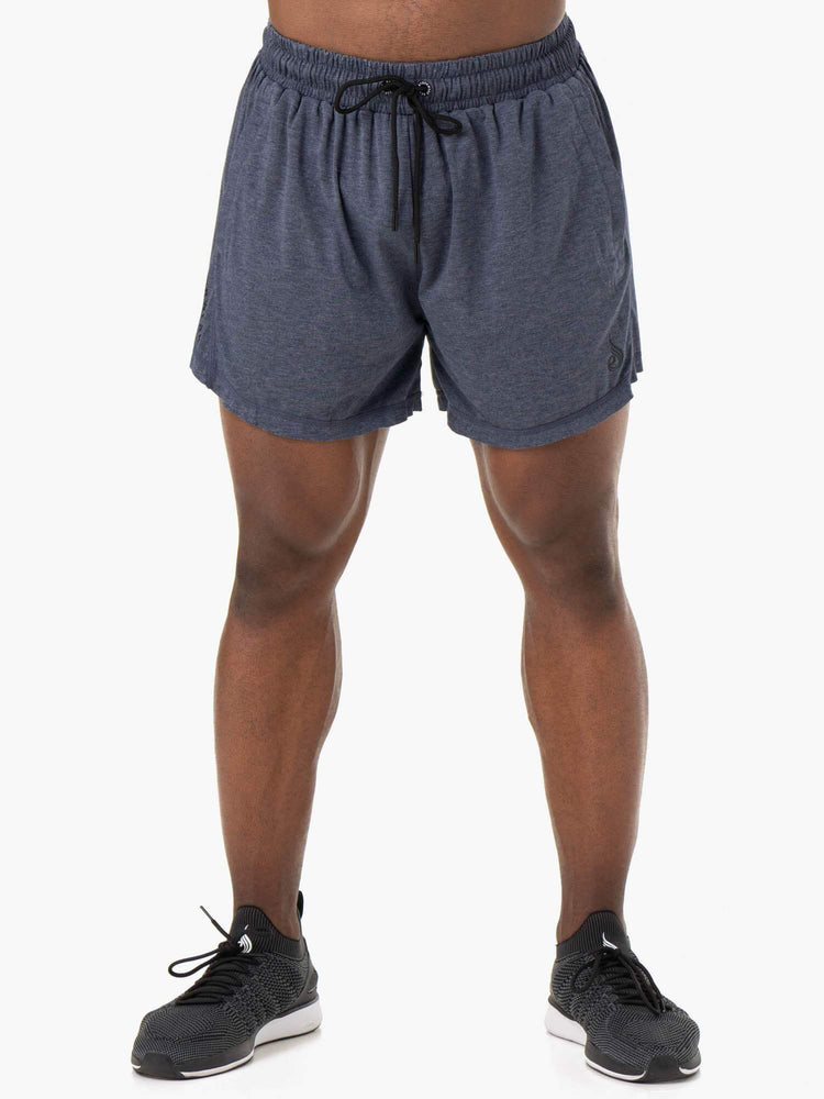 Bermudas Ryderwear Iron Arnie Hombre Azul Marino | SXDAE0864