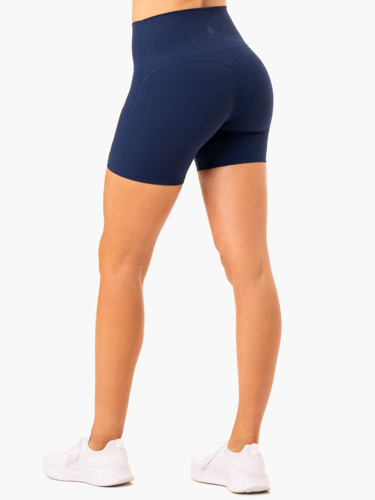 Bermudas Ryderwear Nkd Align Mujer Azul Marino | ODHKX1530