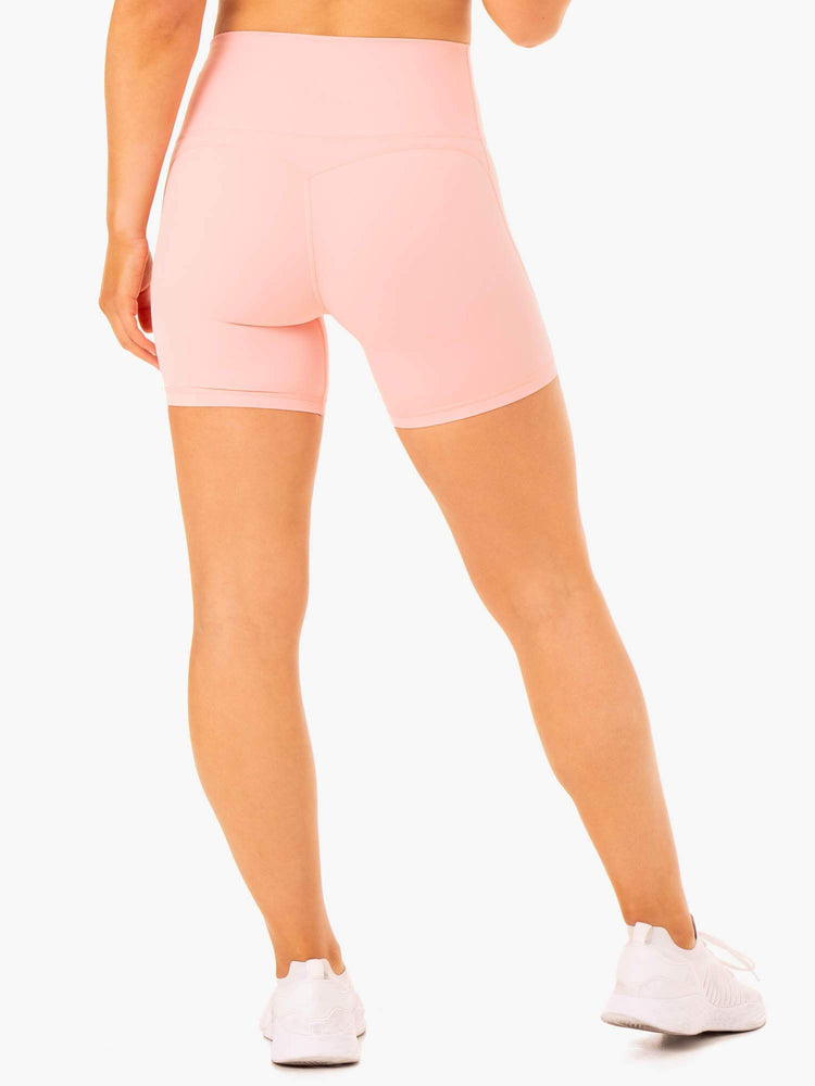 Bermudas Ryderwear Nkd Align Mujer Rosas | YQVPJ1584