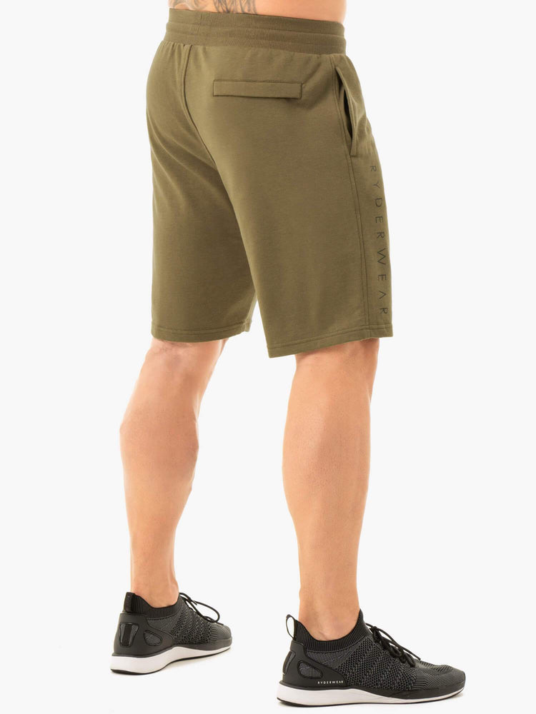 Bermudas Ryderwear Original Pista Hombre Kaki | KFDPA4015