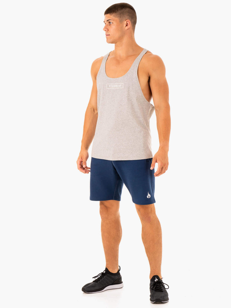 Bermudas Ryderwear Recharge Pista Hombre Azules | WGLOP7145