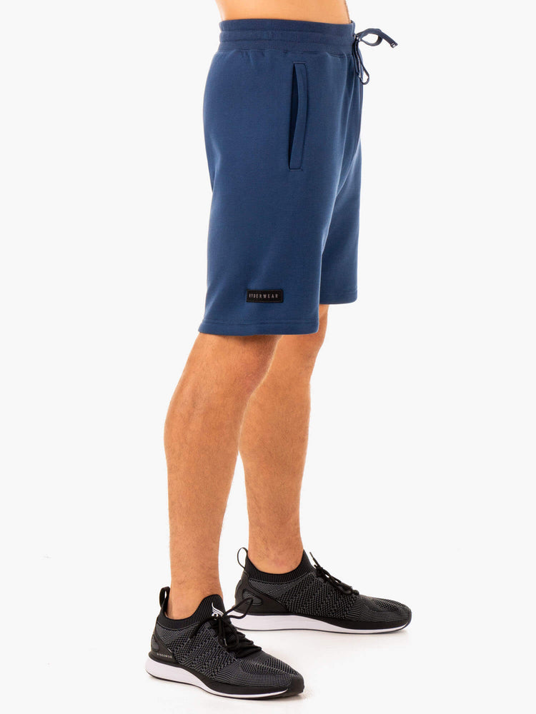 Bermudas Ryderwear Recharge Pista Hombre Azules | WGLOP7145