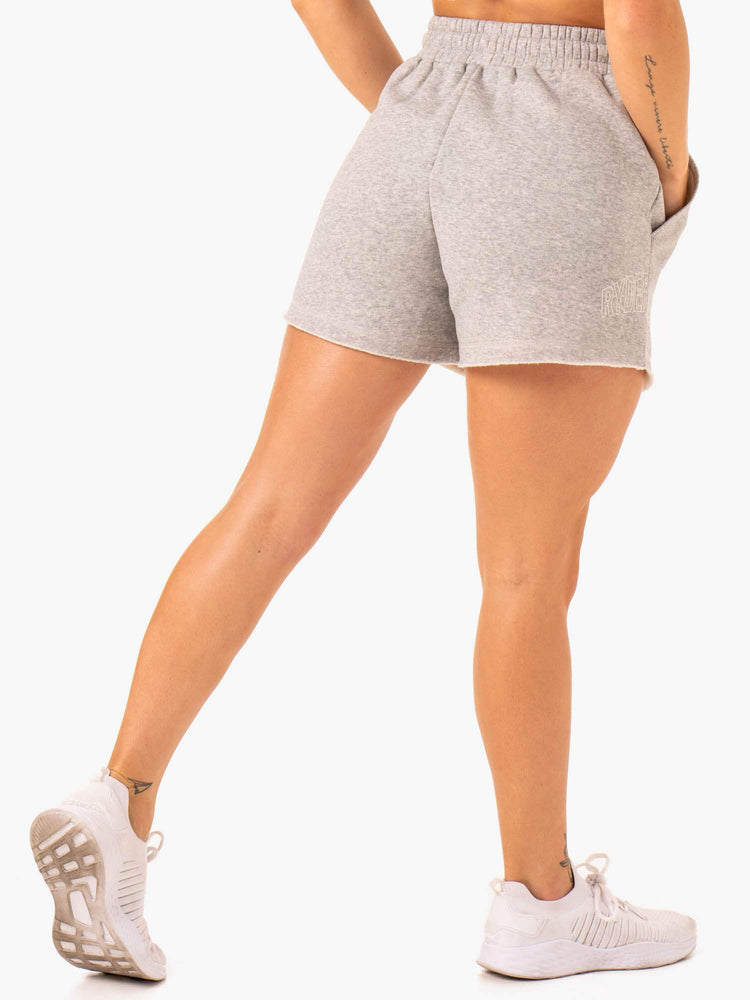Bermudas Ryderwear Ultimate Longline Pista Mujer Grises | BJZMK7052