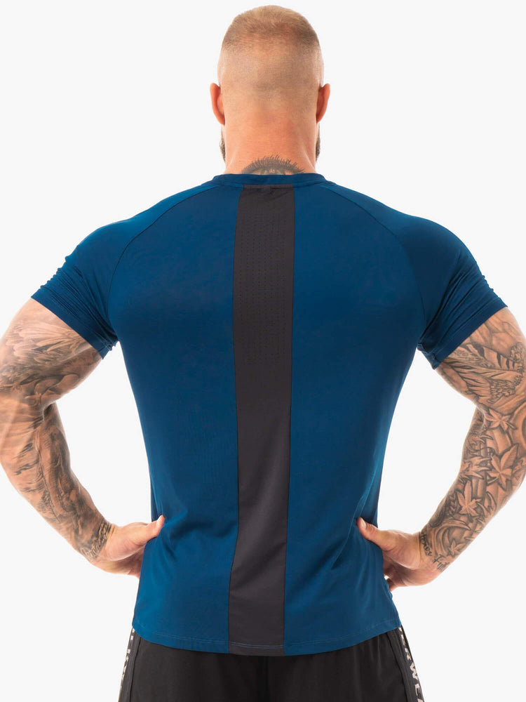 Camiseta Ryderwear Breeze Hombre Azul Marino | MNAZY7042