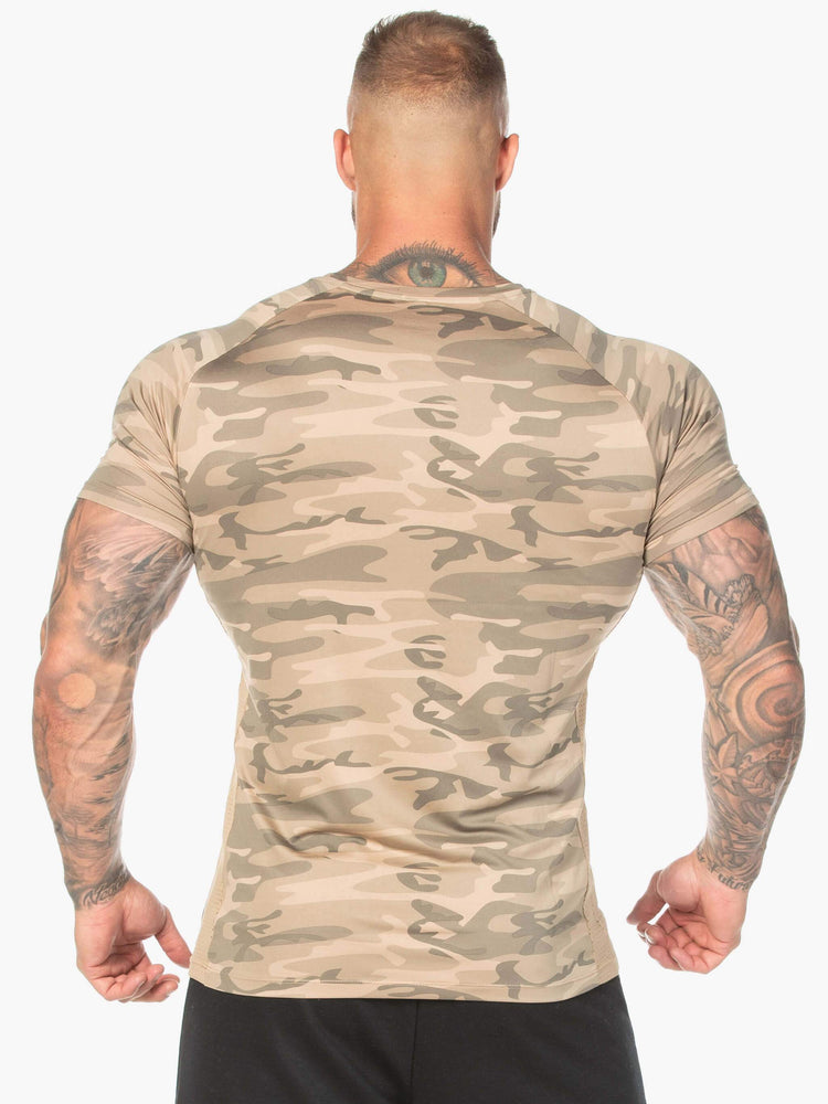 Camiseta Ryderwear Mesh Hombre Camuflados | SAGYD3062