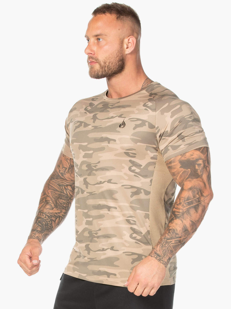 Camiseta Ryderwear Mesh Hombre Camuflados | SAGYD3062