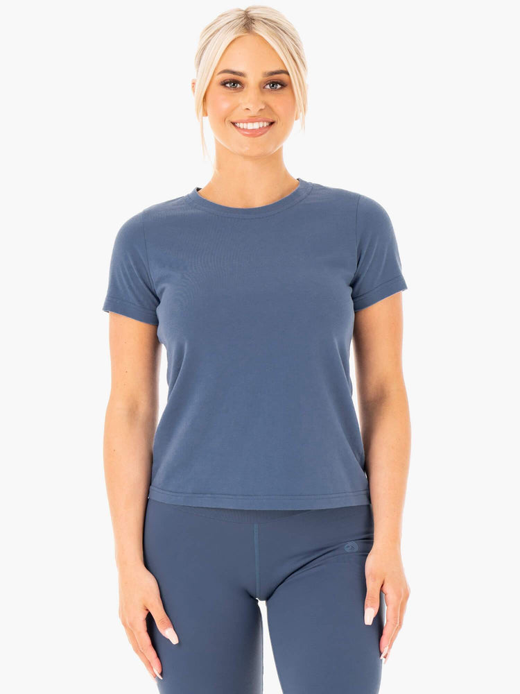 Camiseta Ryderwear Motion Mujer Azules | SHLWT9623