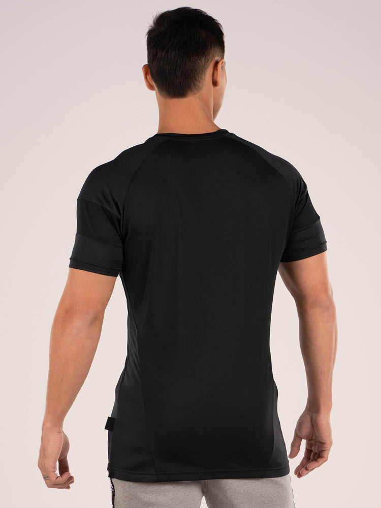 Camiseta Ryderwear Shield Hombre Negros | YPSEZ0541