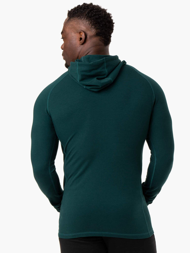Chaquetas Ryderwear Endurance Zip Up Hombre Verdes | FHOKE9638