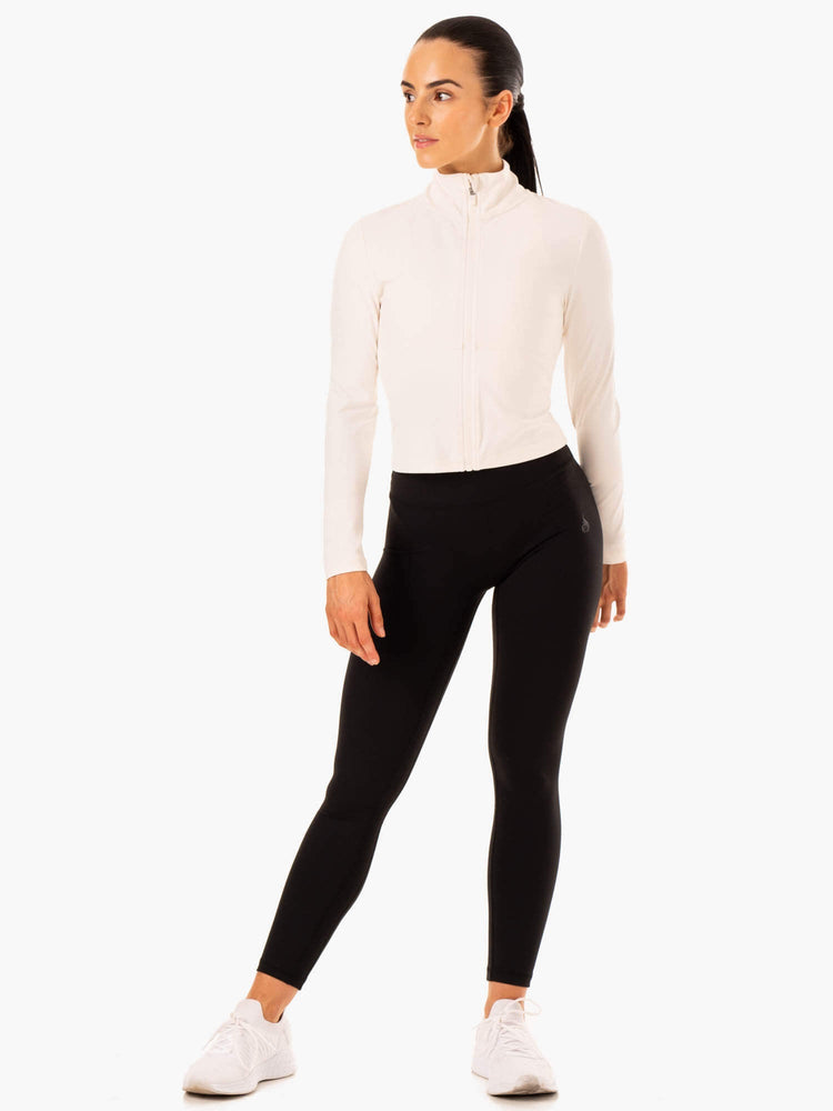 Chaquetas Ryderwear Nkd Refine Mujer Blancos | WCLJE5740