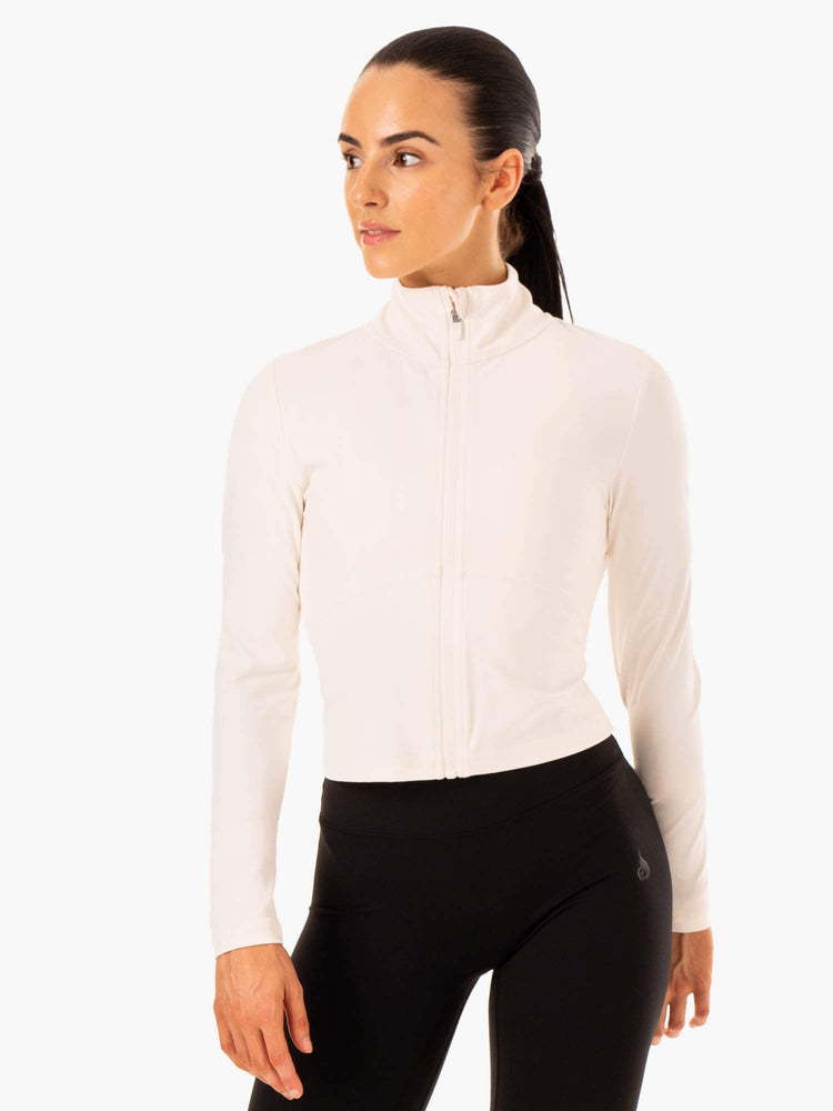 Chaquetas Ryderwear Nkd Refine Mujer Blancos | WCLJE5740
