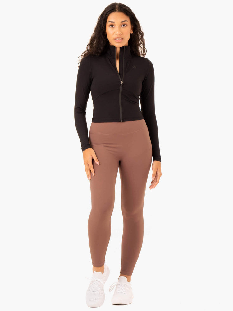 Chaquetas Ryderwear Nkd Refine Mujer Negros | EOHVG1302