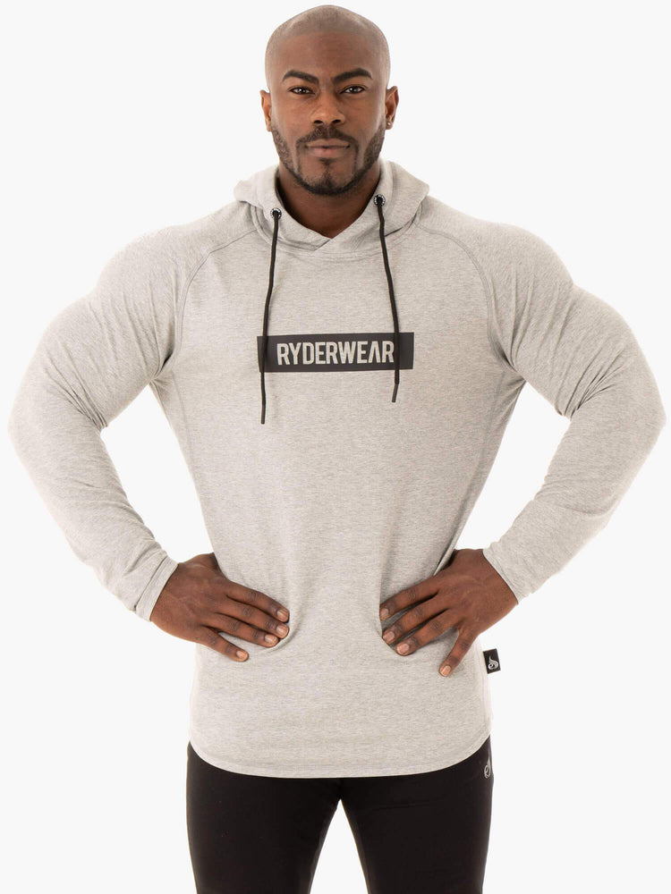 Jerséis Ryderwear Base Pullover Hombre Grises | VIPQC0475