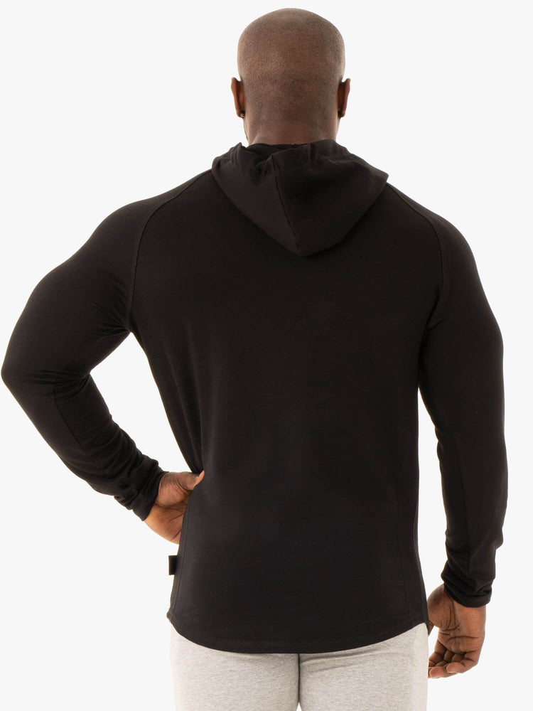 Jerséis Ryderwear Base Pullover Hombre Negros | HELYI2518
