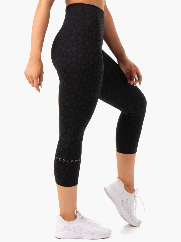 Leggins Ryderwear Amazon 7/8 Mujer Negros | JPFXB4713