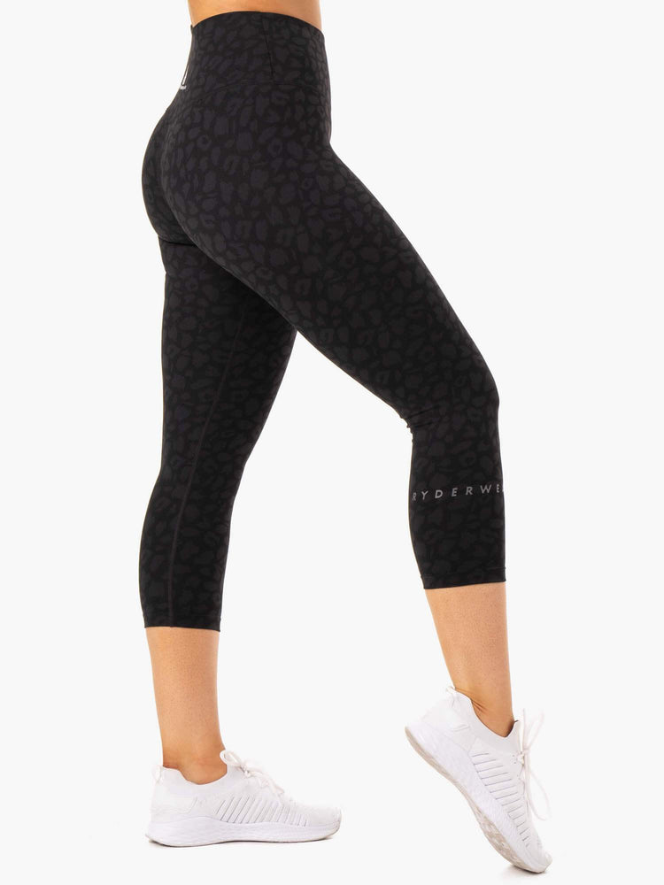 Leggins Ryderwear Amazon 7/8 Mujer Negros | JPFXB4713