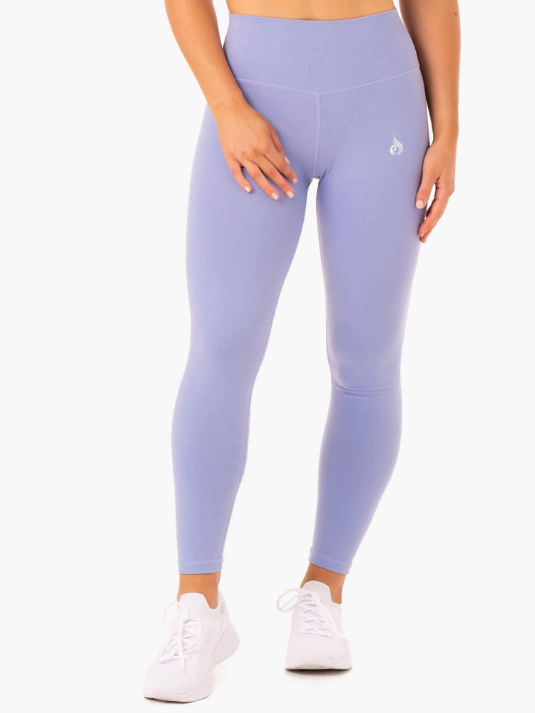 Leggins Ryderwear Base Full Length High Waisted Mujer Morados | FMTCS5837