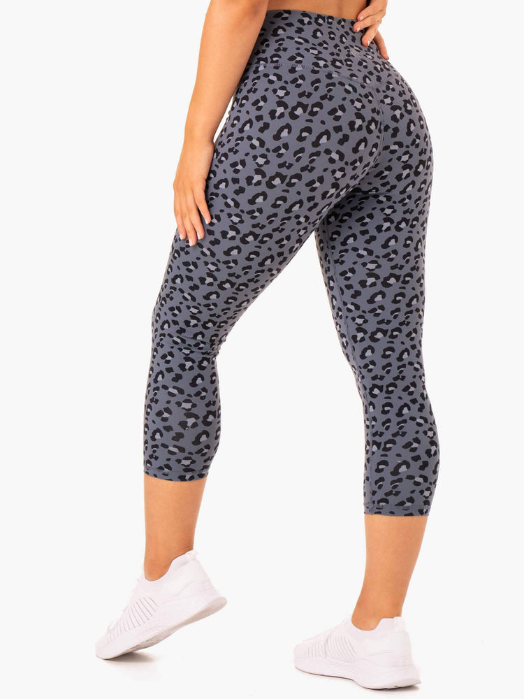 Leggins Ryderwear Híbrido 7/8 Mujer Leopardo | HMPGI0285
