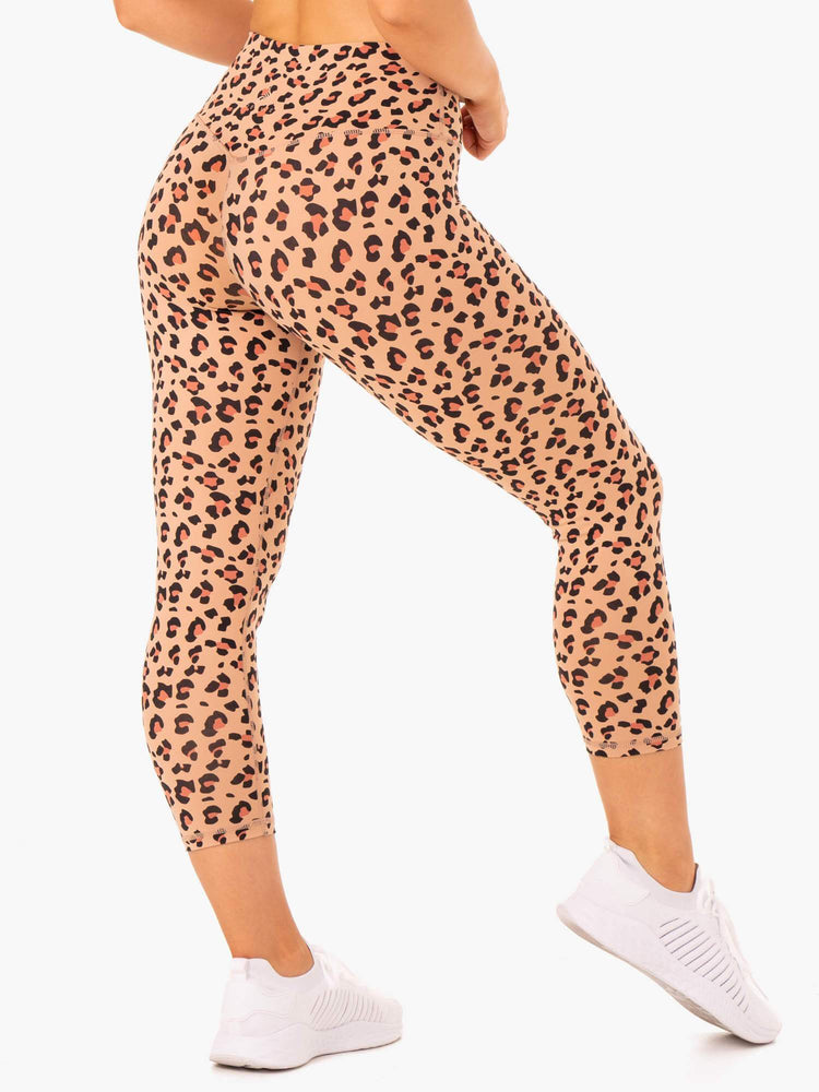 Leggins Ryderwear Híbrido 7/8 Mujer Marrom | ZSIJY5428