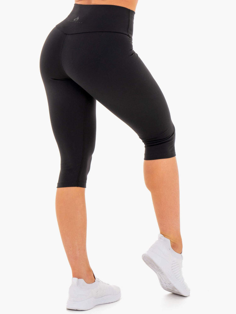 Leggins Ryderwear Motion High Waisted Capri Mujer Negros | EJHVA6903