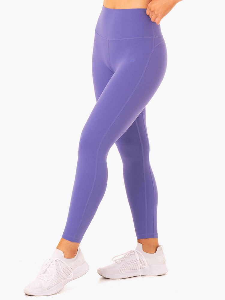 Leggins Ryderwear Nkd Align Mujer Morados | TBIWU9735