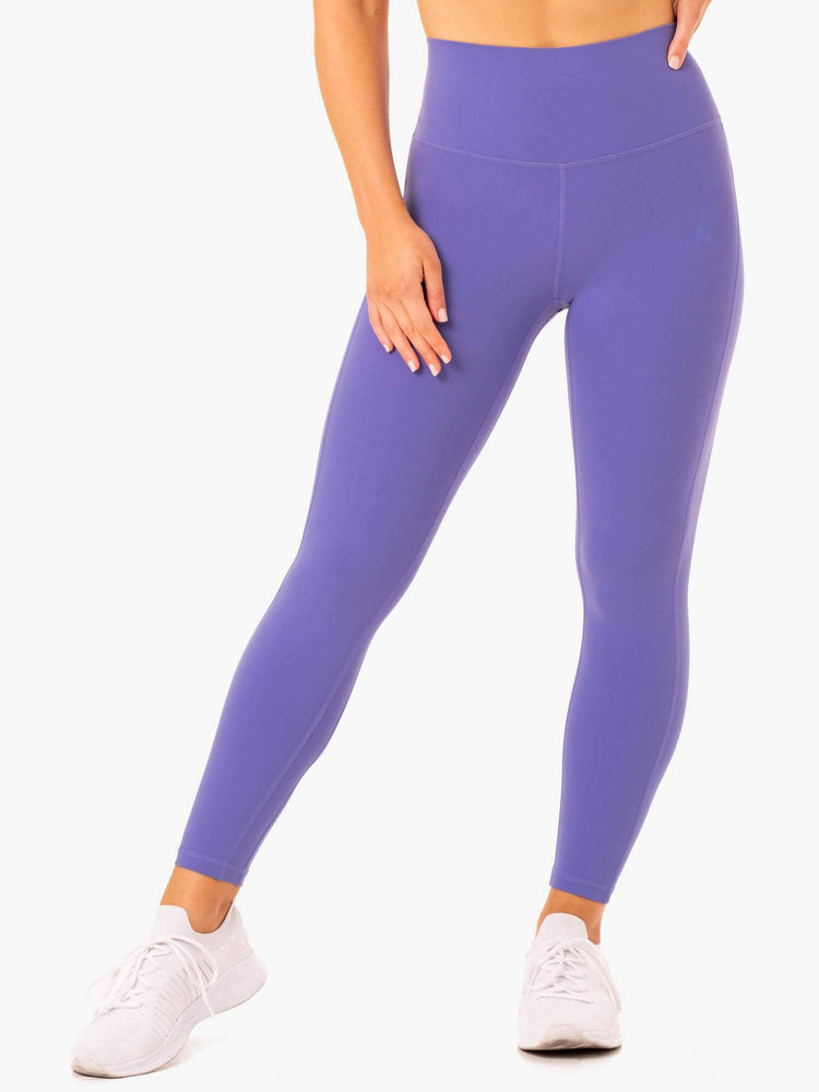 Leggins Ryderwear Nkd Align Mujer Morados | TBIWU9735
