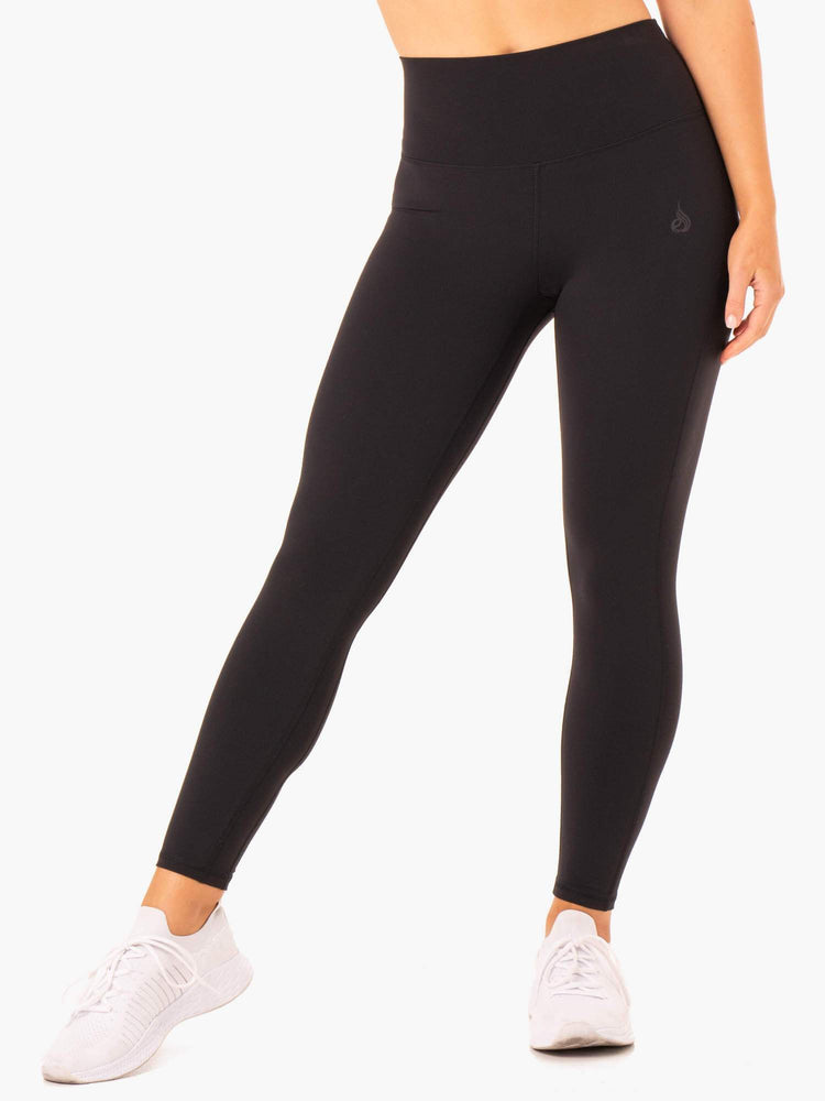 Leggins Ryderwear Nkd Align Mujer Negros | OMRIX8396