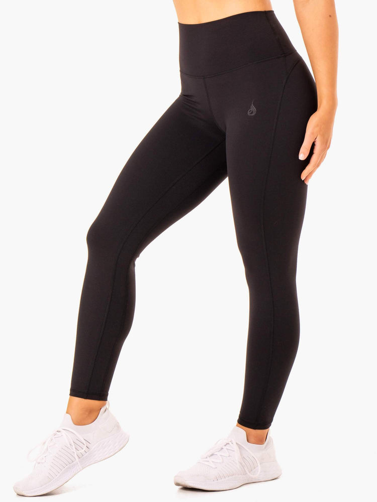 Leggins Ryderwear Nkd Align Mujer Negros | OMRIX8396