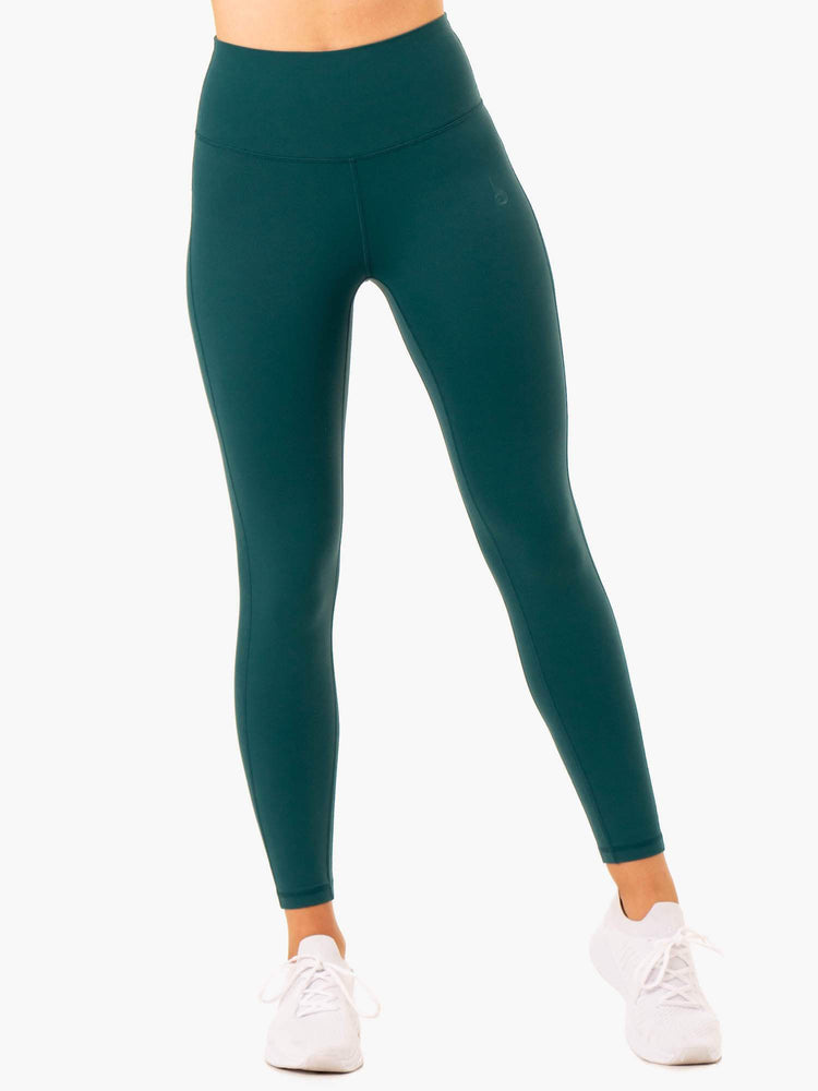 Leggins Ryderwear Nkd Align Mujer Turquesa | DZQRA7623