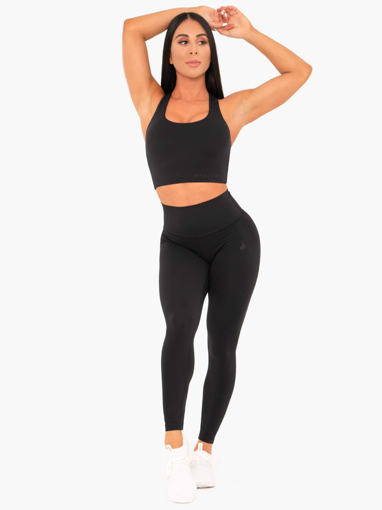 Leggins Ryderwear Nkd High Waisted Mujer Negros | YIPRH7032