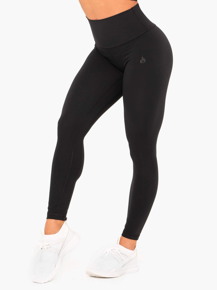 Leggins Ryderwear Nkd High Waisted Mujer Negros | YIPRH7032