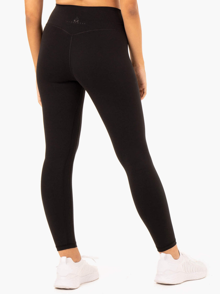 Leggins Ryderwear Nkd Refine High Waisted Mujer Negros | FTJKS8495