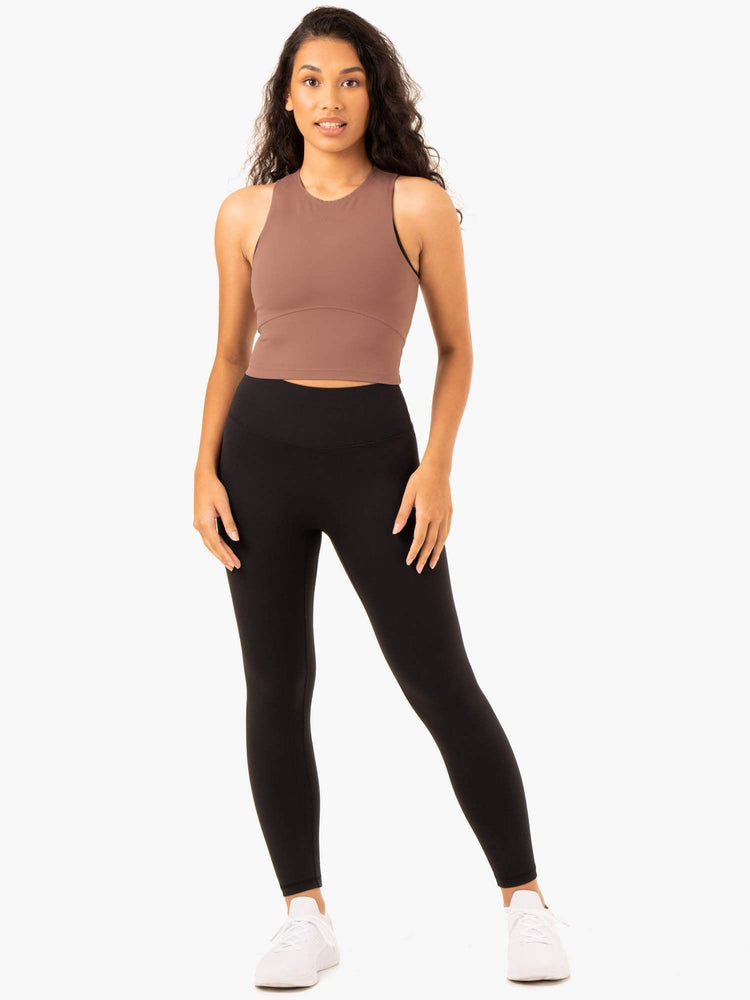 Leggins Ryderwear Nkd Refine High Waisted Mujer Negros | FTJKS8495