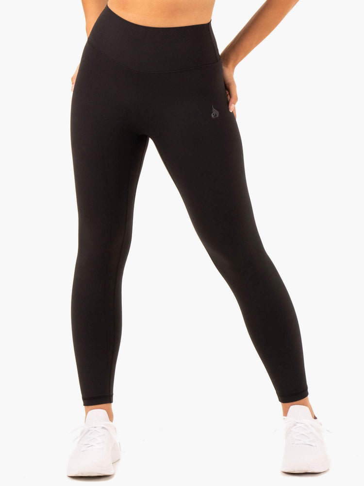 Leggins Ryderwear Nkd Refine High Waisted Mujer Negros | FTJKS8495