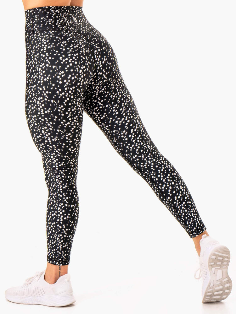 Leggins Ryderwear Reform High Waisted Mujer Negros | DFTVB4592