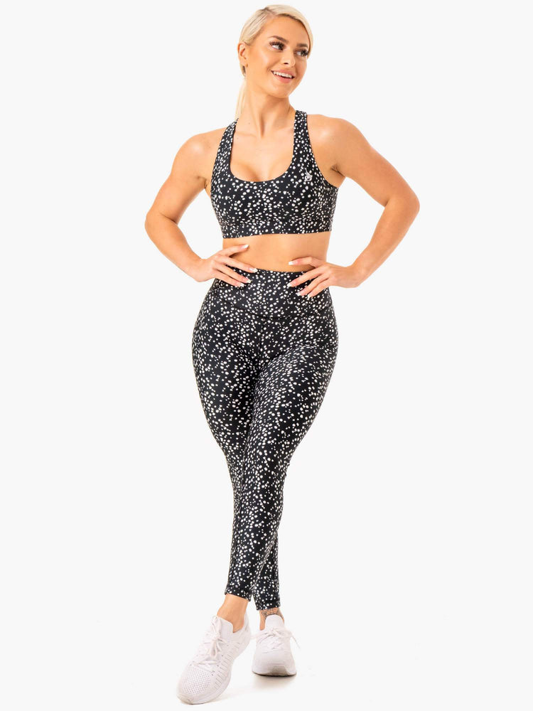 Leggins Ryderwear Reform High Waisted Mujer Negros | DFTVB4592