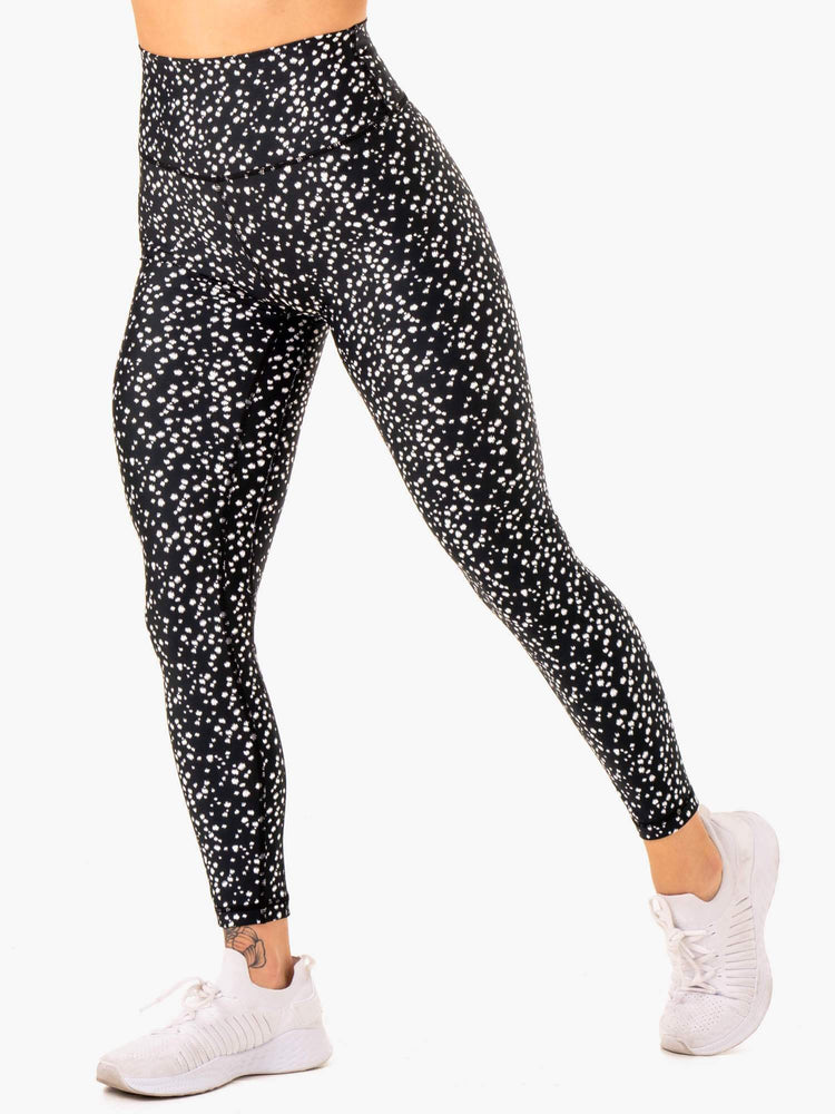 Leggins Ryderwear Reform High Waisted Mujer Negros | DFTVB4592