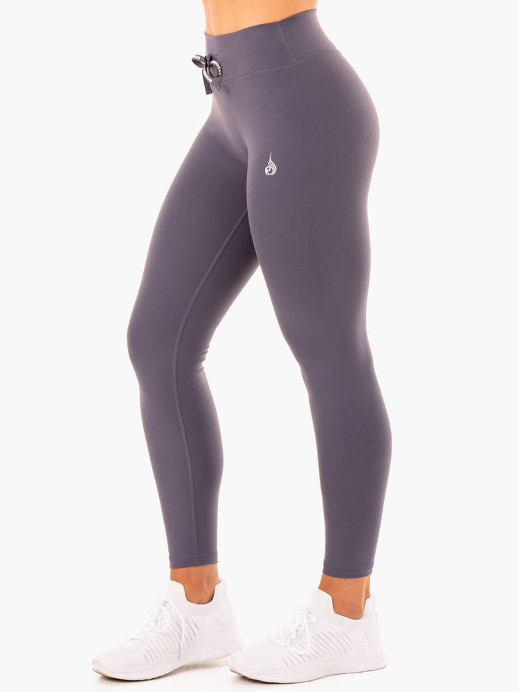 Leggins Ryderwear Replay High Waisted Mujer Grises | DTHEP5098