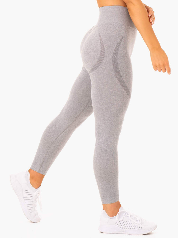 Leggins Ryderwear Sculpt Seamless Mujer Grises | HTYKW4538