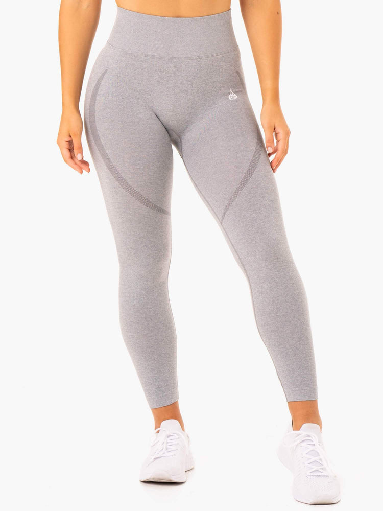 Leggins Ryderwear Sculpt Seamless Mujer Grises | HTYKW4538