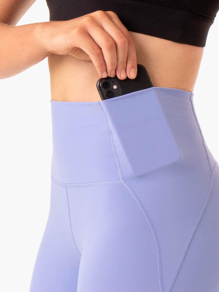 Leggins Ryderwear Sola High Waisted Mujer Morados | CMIJQ5137